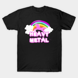 heavy metal unicorn- T-Shirt